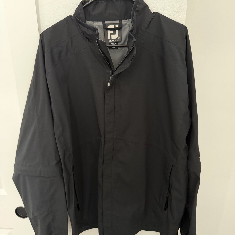 FootJoy Men's Black Windbreaker